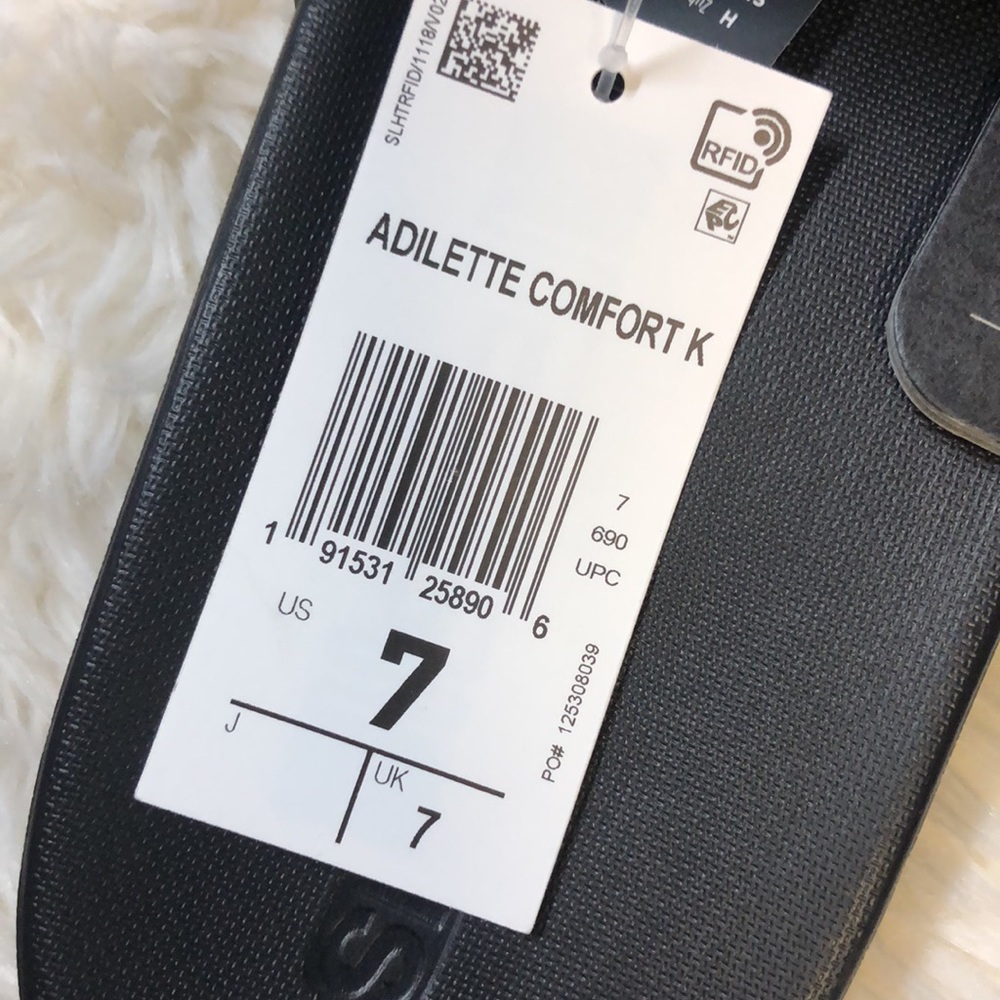 ❤️💙Adidas Adilette Comfort K - Sz 7💙❤️ - Picture 3 of 6